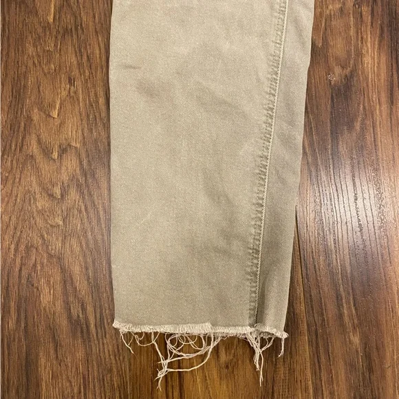 button fly straight leg jeans size 25 - Picture 9 of 10